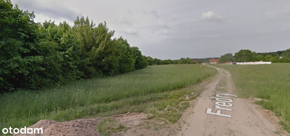 Działki budowlane MOSINA ul. Fredry, 985 m² i 808 m² przy WPN