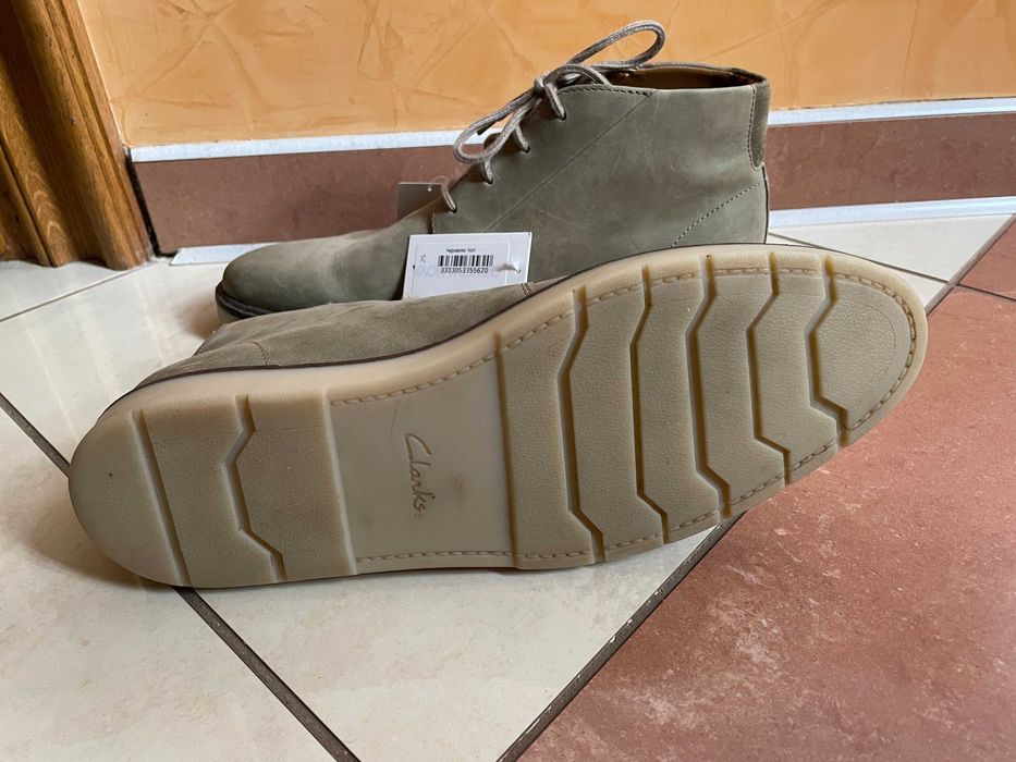 черевики шкіряні Clarks 45 46 нові