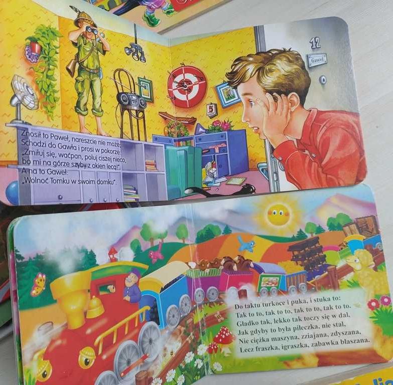 Zestaw książeczek dla dzieci Samoloty Tuwim Przygody strażaka Franklin