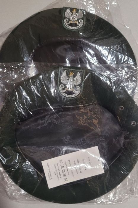 Beret wojsk specjalnych 56 ciemna zieleń