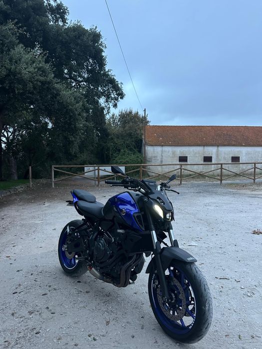 Yamaha MT-07.  35 kW — deslimitada de 2023