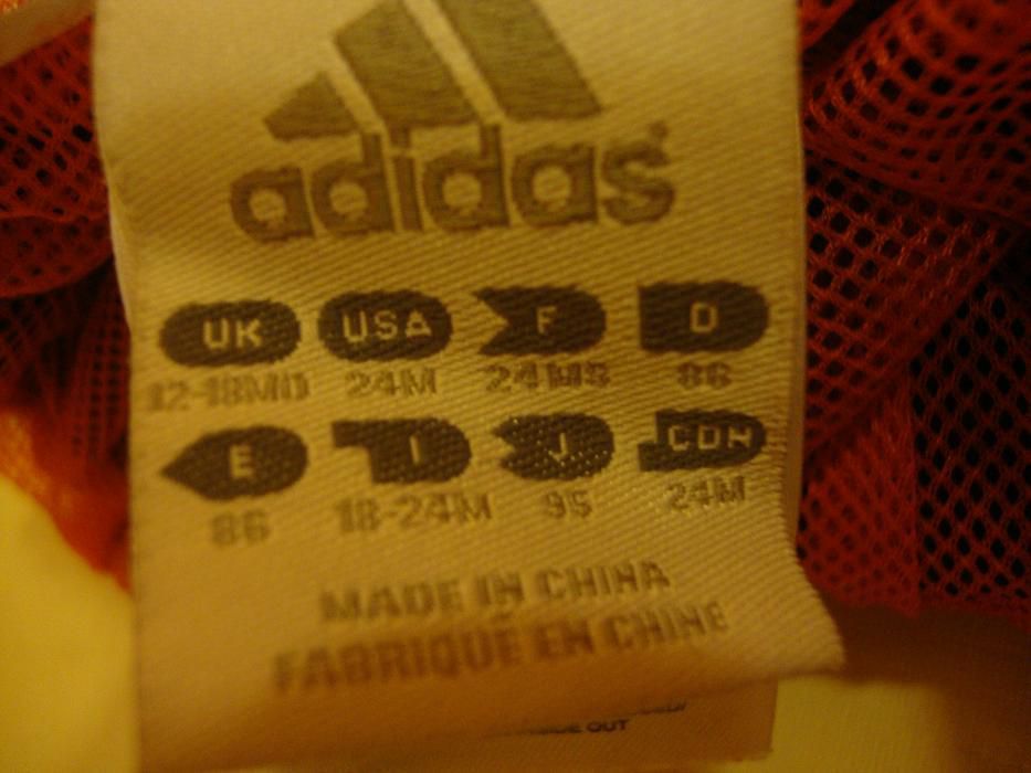 Calças Fato Treino Adidas (18/24 meses)