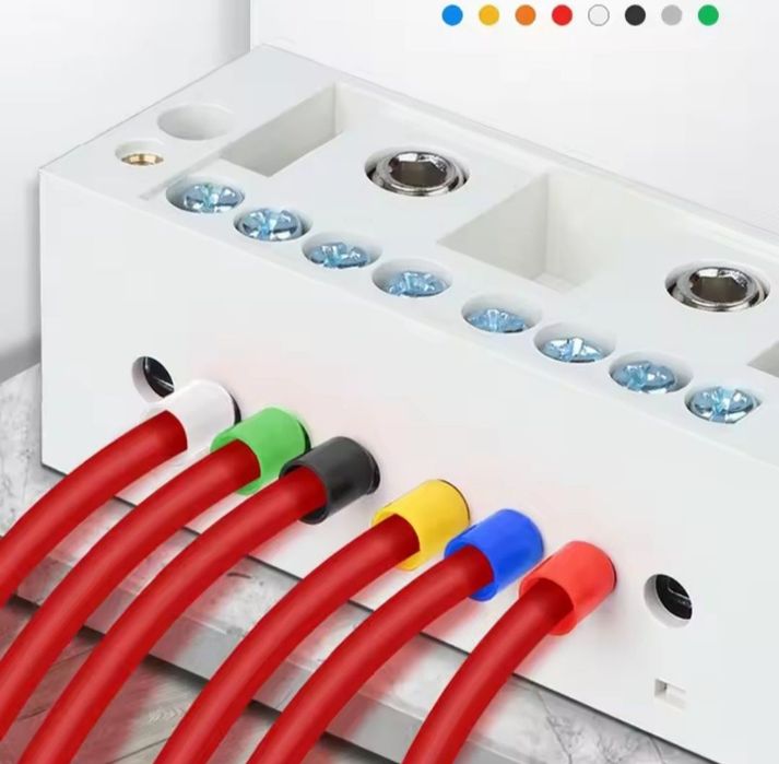 Набор наконечников-муфт 700 шт клеммы для обжима кабелей наконечник