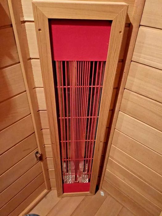Sauna infrarot infrared kabina na podczerwień 1os Vitatherm mała 2cz