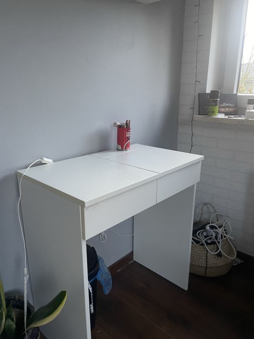 toaletka ikea biała brimnes