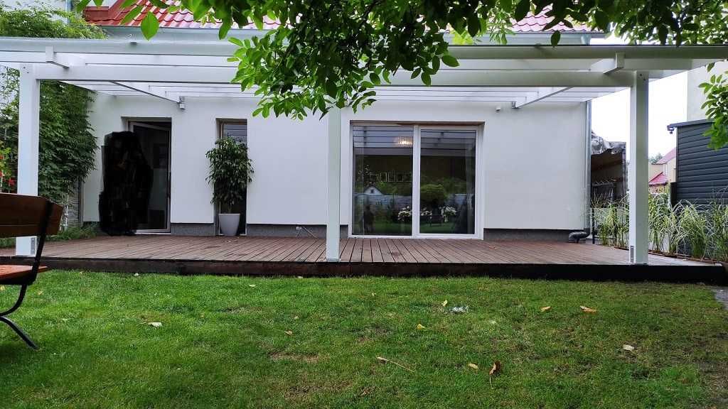 Zadaszenie 500/500 z drewna klejonego warstwowo