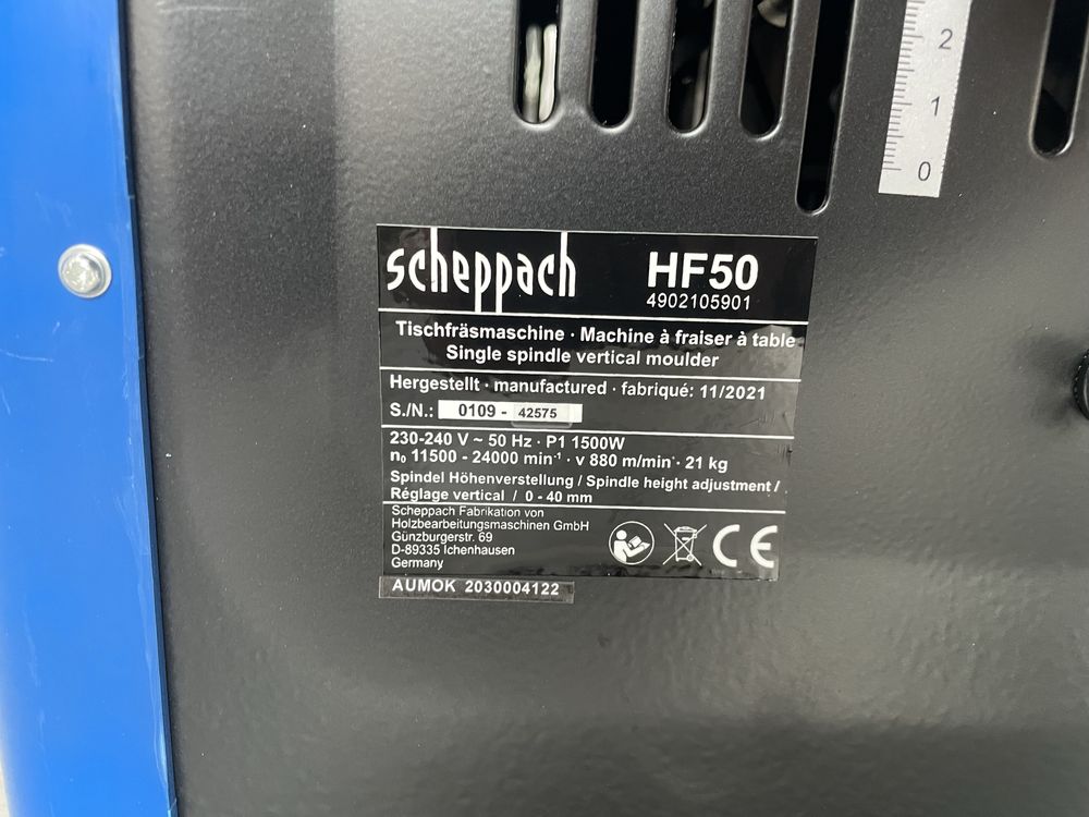 Фрезерный станок Scheppach HF50