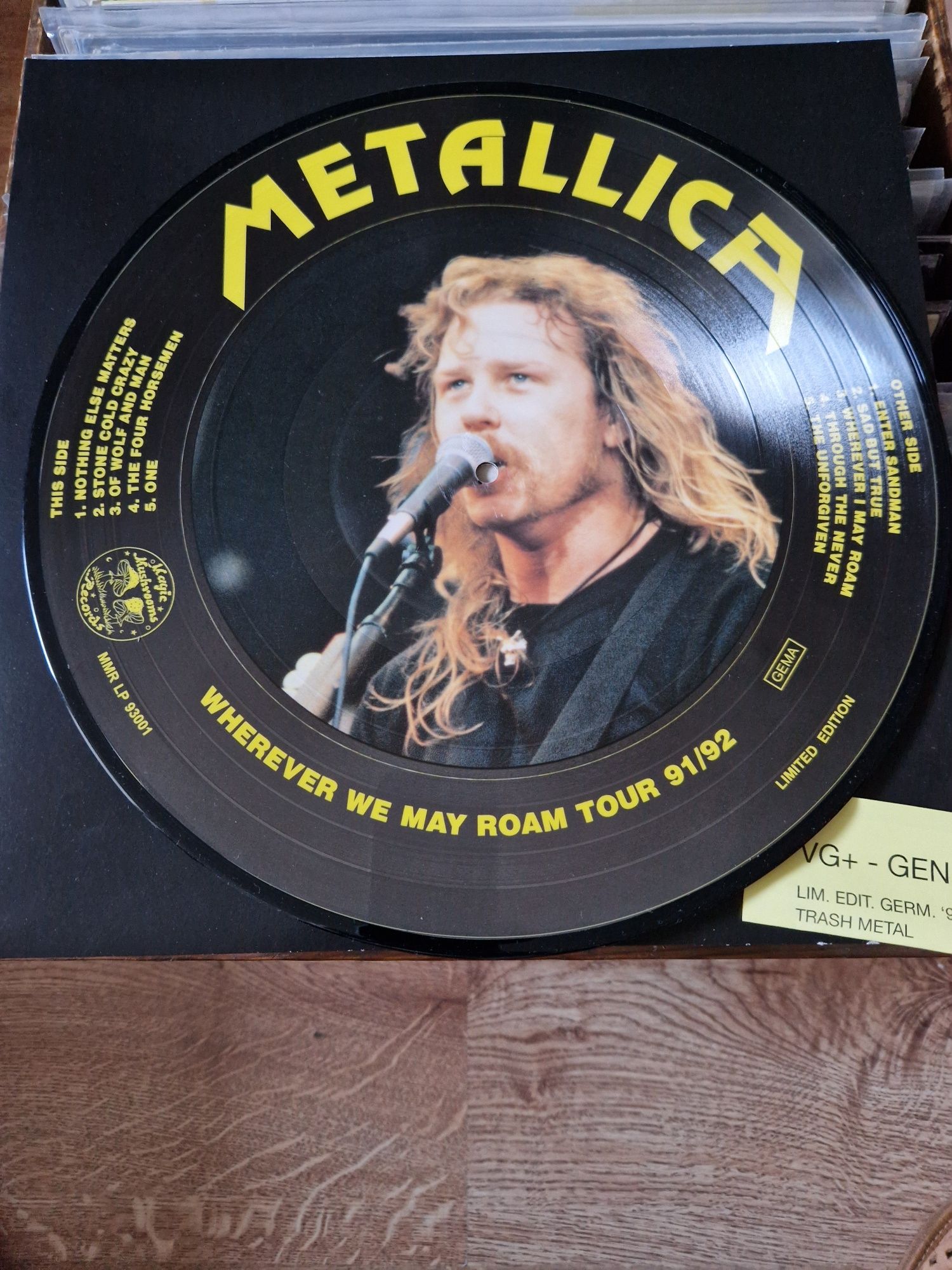 Metallica płyta winylowa