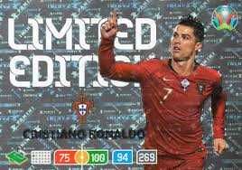 Panini EURO 2020 Limited Cristiano Ronaldo Portugalia