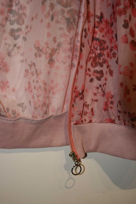 Casaco Flores Transparente - NOVO