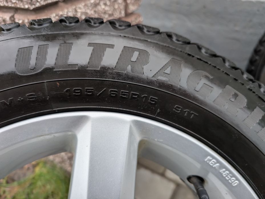 колеса 15 з зимнею гумою Goodyear 195/65 R15