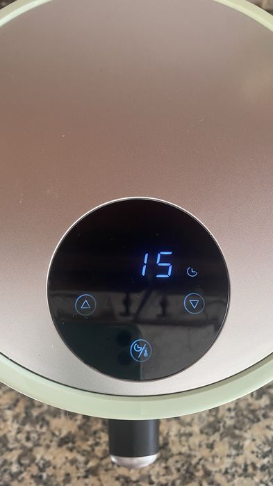 Air fryer 1,5L, verde pastel