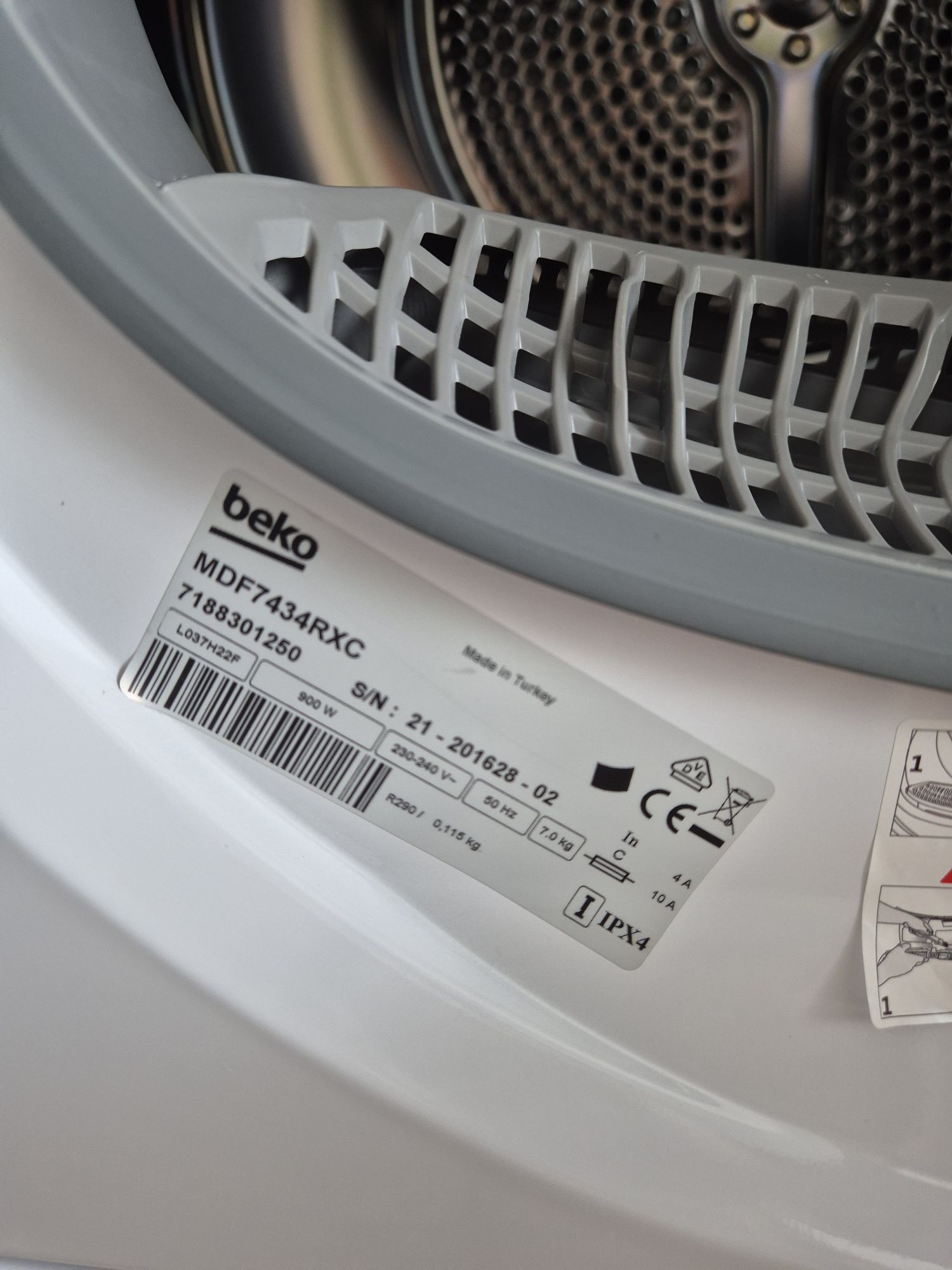 Suszarka BEKO - MDF7434RXC, 7kg A++ SLIM
