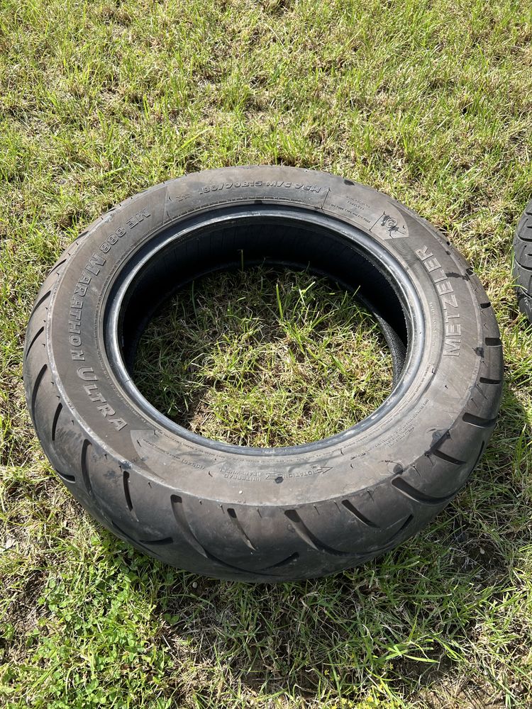 Opony motocyklowe tył 180/70/b15 przód 100/90/19