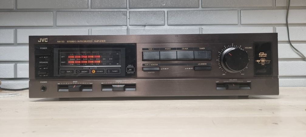Wzmacniacz HI-FI stereo JVC AX-33BK. Japan