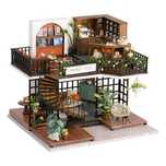 Румбокс DIY House сборный домик кафе  Forest Teashop