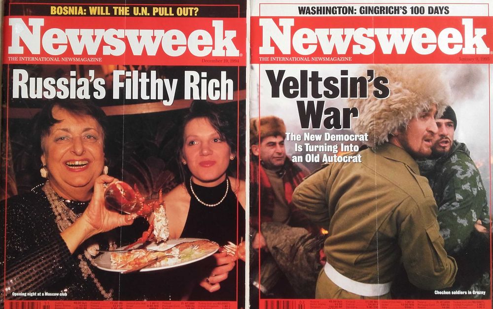Revistas Newsweek de 1994