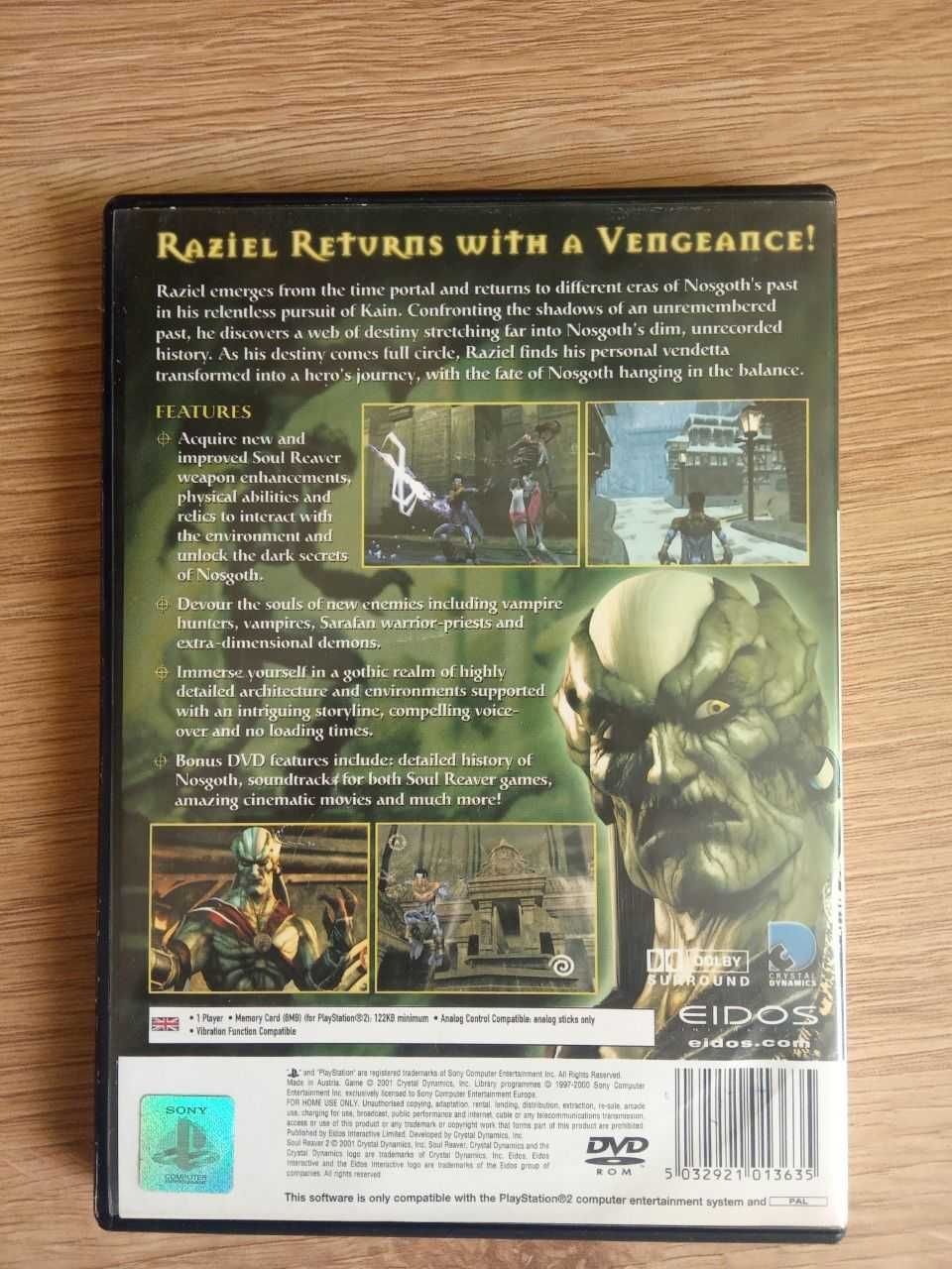 Soul Reaver 2 Legacy of Kain Ps2
