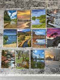 12 nowych pocztówek krajobrazy