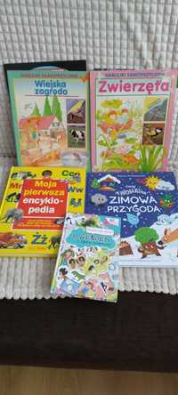 Książeczki dla dzieci 4-11 lat moja pierwsza encyklopedia zwierzęta