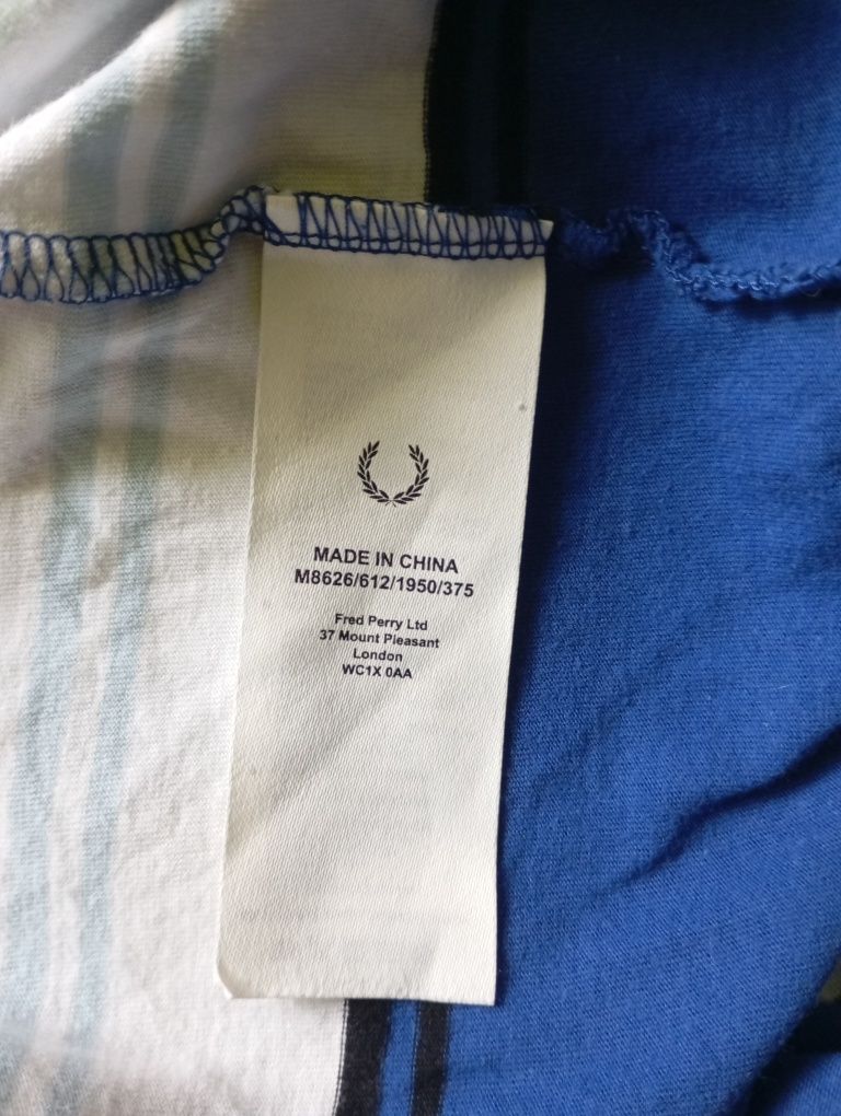 T-shirt męski koszulka Fred Perry L