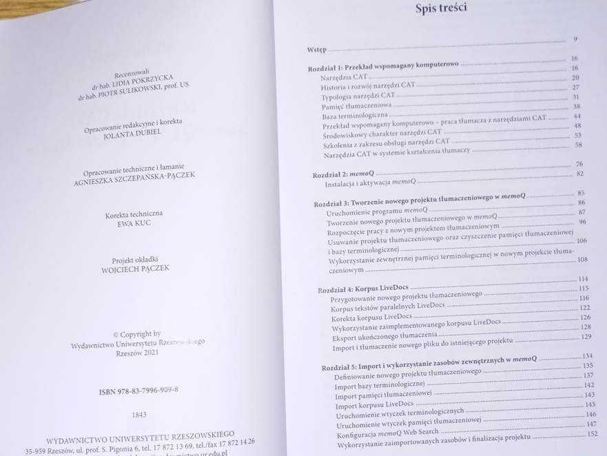Narzędzia CAT: memoQ i SDL Trados Studio, informatyka, programowanie