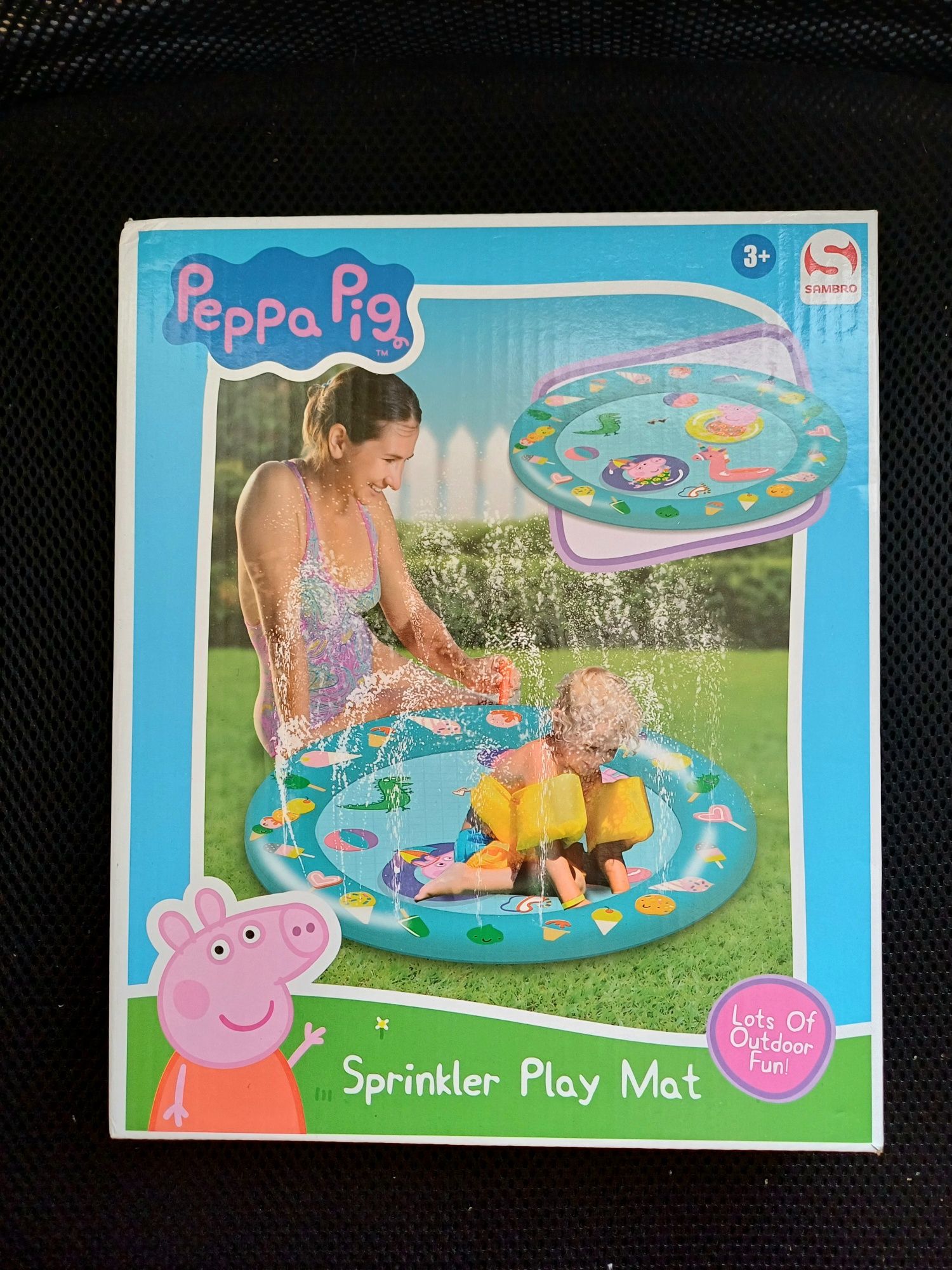 Mata zraszająca ze Świnką Peppa.