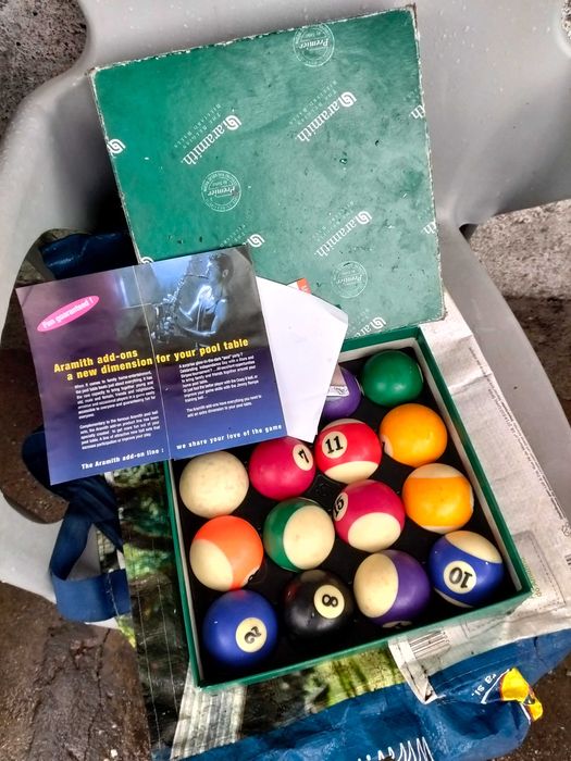 Jogo de bolas de snocker