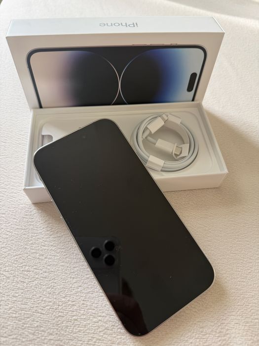 Iphone 14 pro 256GB + 5 szybek 9h