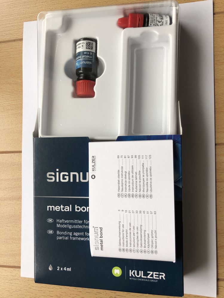 Kit de opacos da Heraeus Kulzer para protese/dentaria