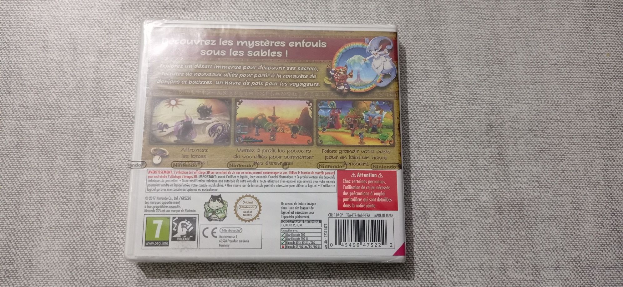 Ever Oasis 3DS 2DS Selado