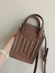 Moodbags Medano TAUPE skórzana torebka - nowa