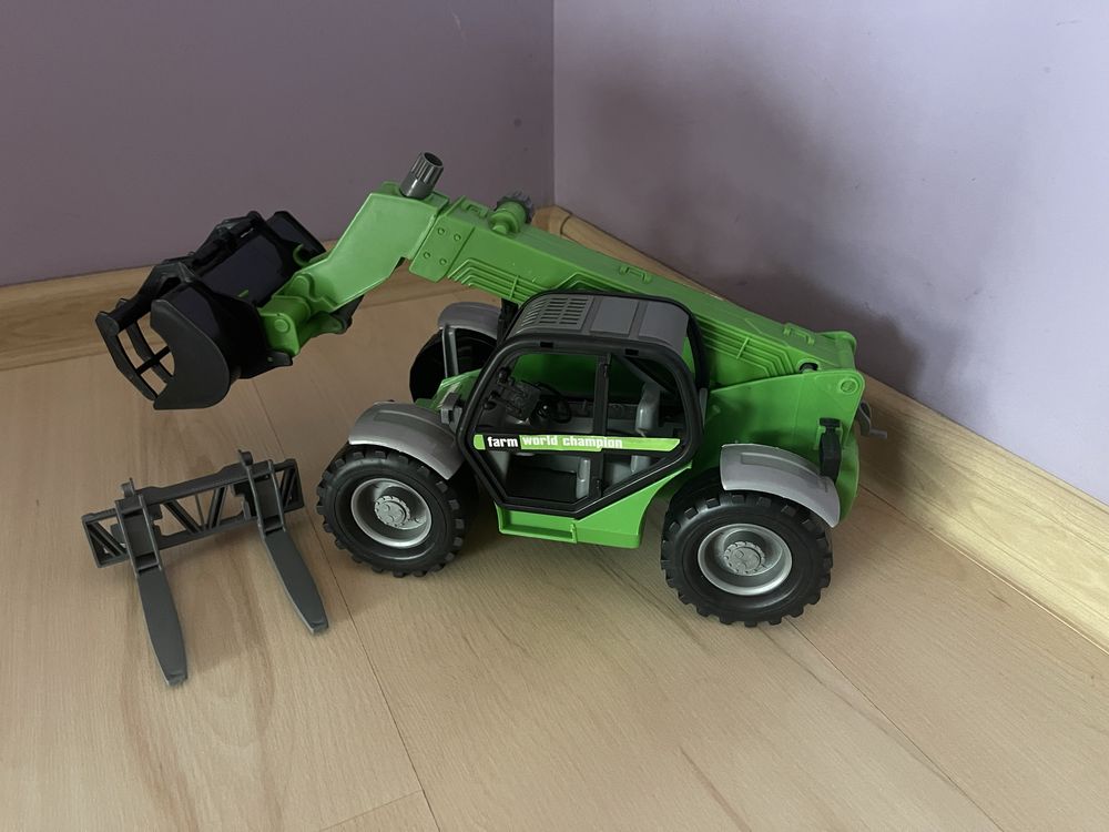 Pojazd Rolniczy Traktor Zielony Dźwig Maszyna Rolnicza