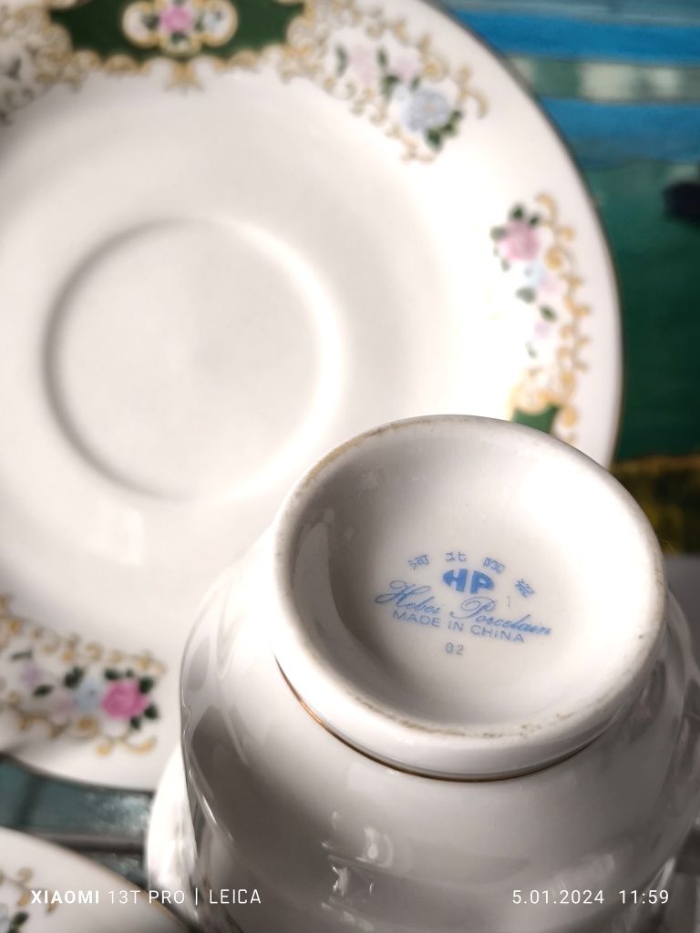 Filiżanki piękna stara porcelana Chińska