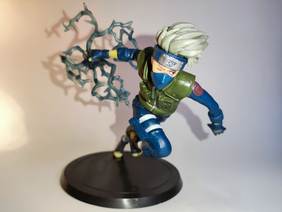 Kakashi Hatake Raiton 15cm – Figura Naruto Escala 1:12 em PVC
