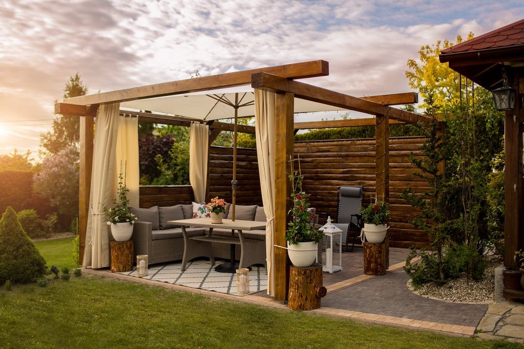 Patio, Pergola, Altana, Zabudowa drewniana, garaż drewniany!
