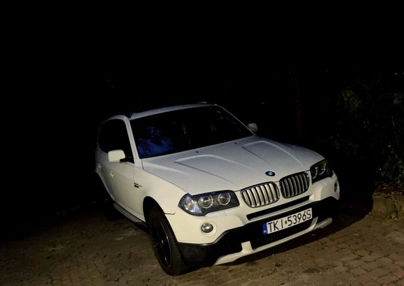 BMW X3 3.0 SD 286koni BiTurbo mpakiet Alpin Weiss BOGATE WYPOSAŻENIE