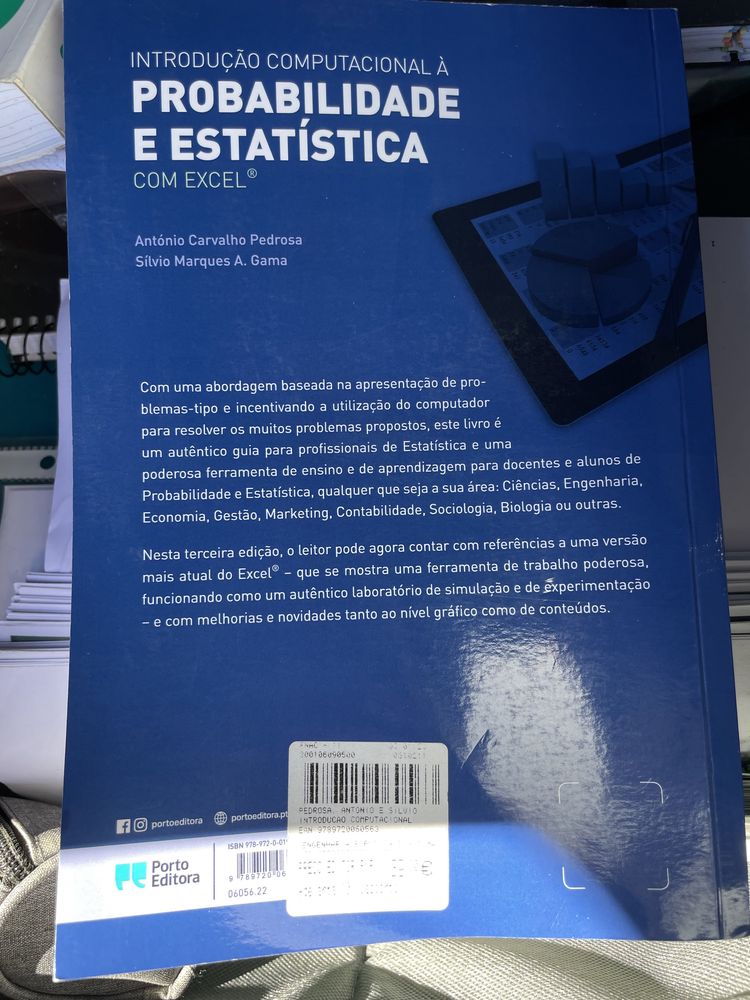 Introduçao computacional á probabilidade e estatistica com excel