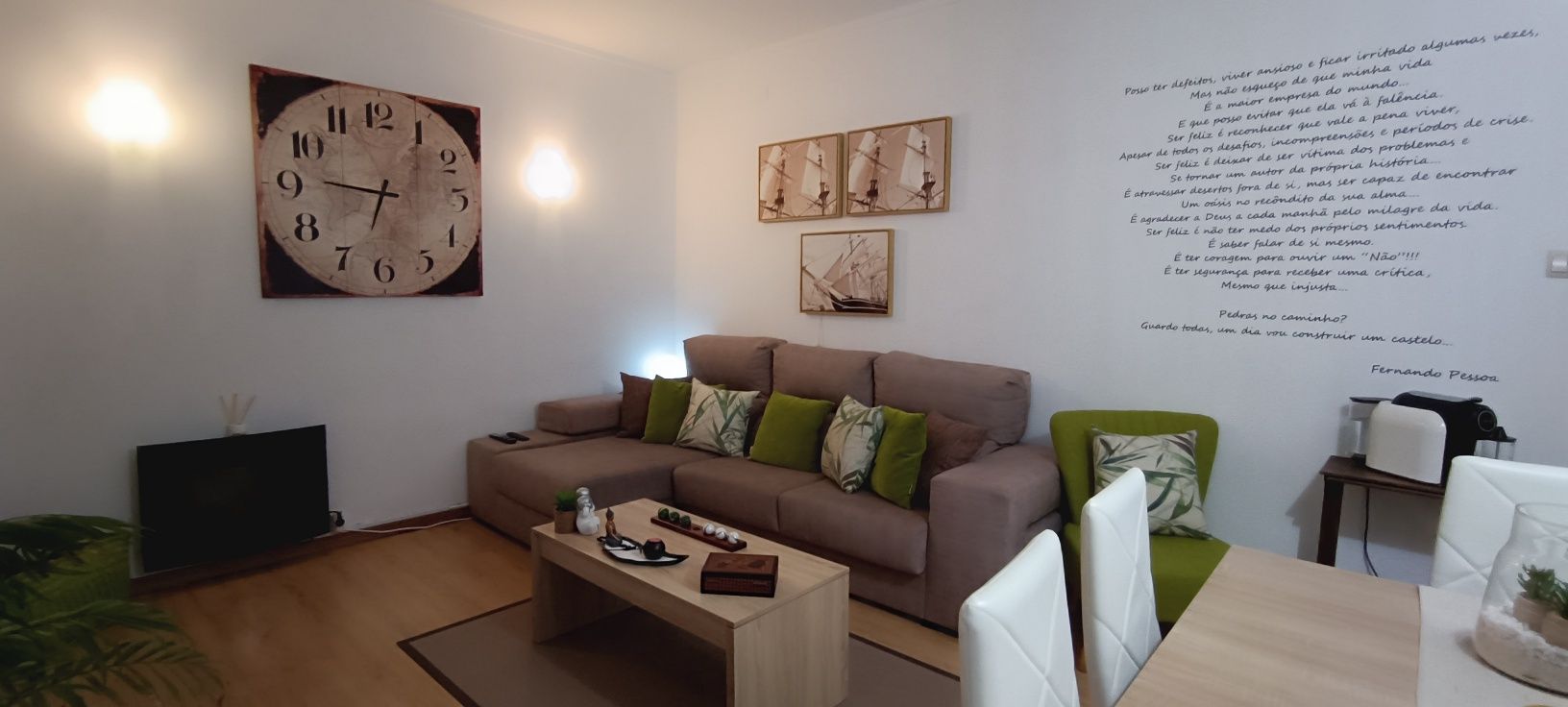 Sala de estar e de jantar