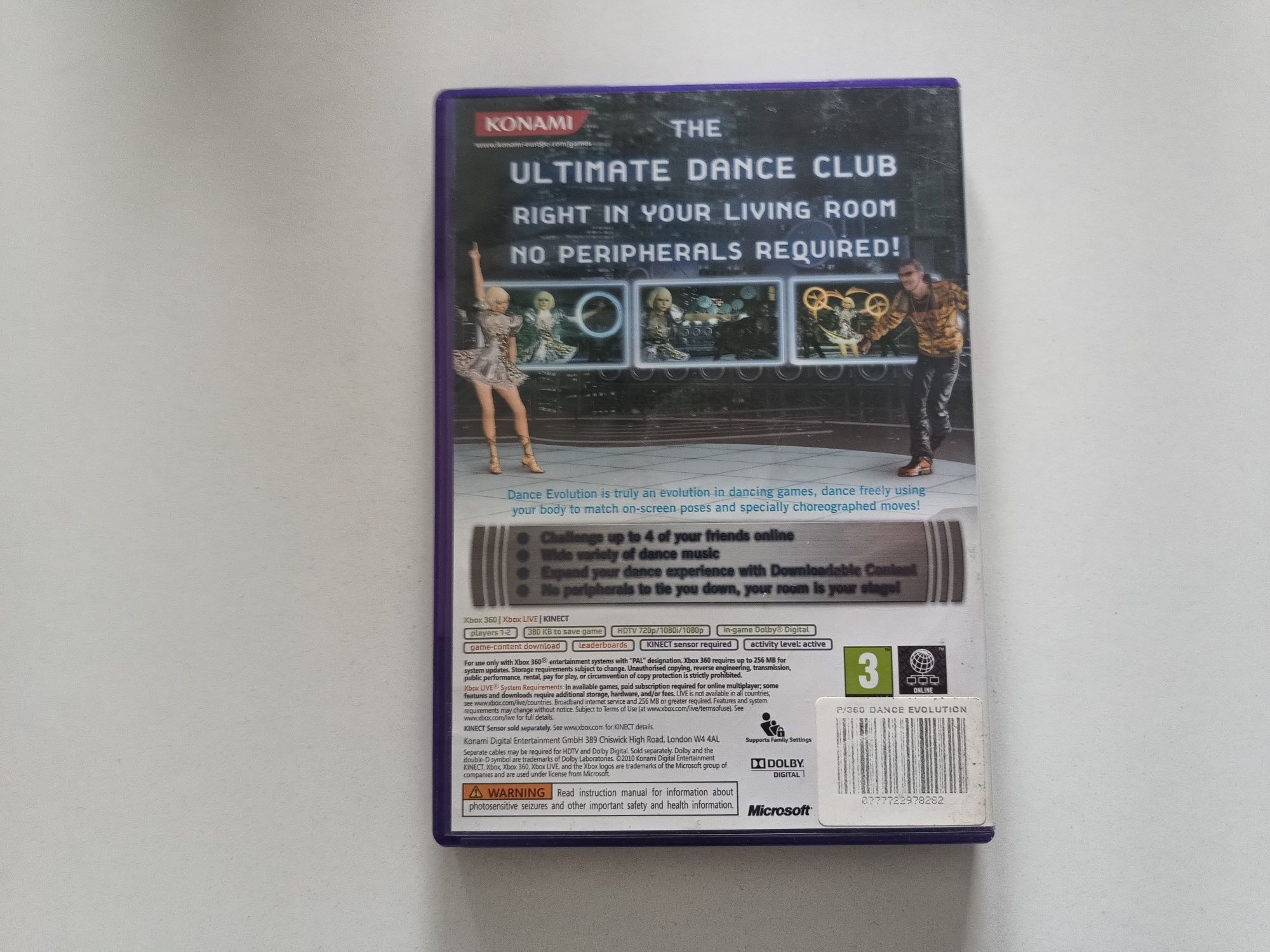 Gra Xbox 360 KINECT Dance Evolution