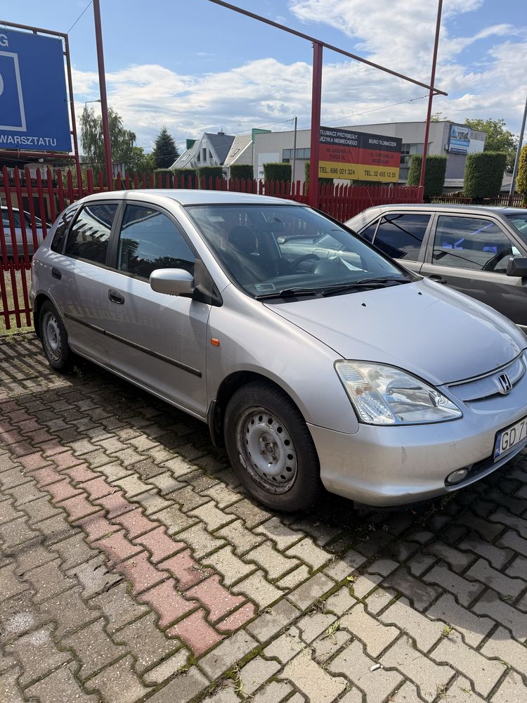 Honda Civic 5DR 1.4 benzyna 2002 rok NA CZĘŚCI