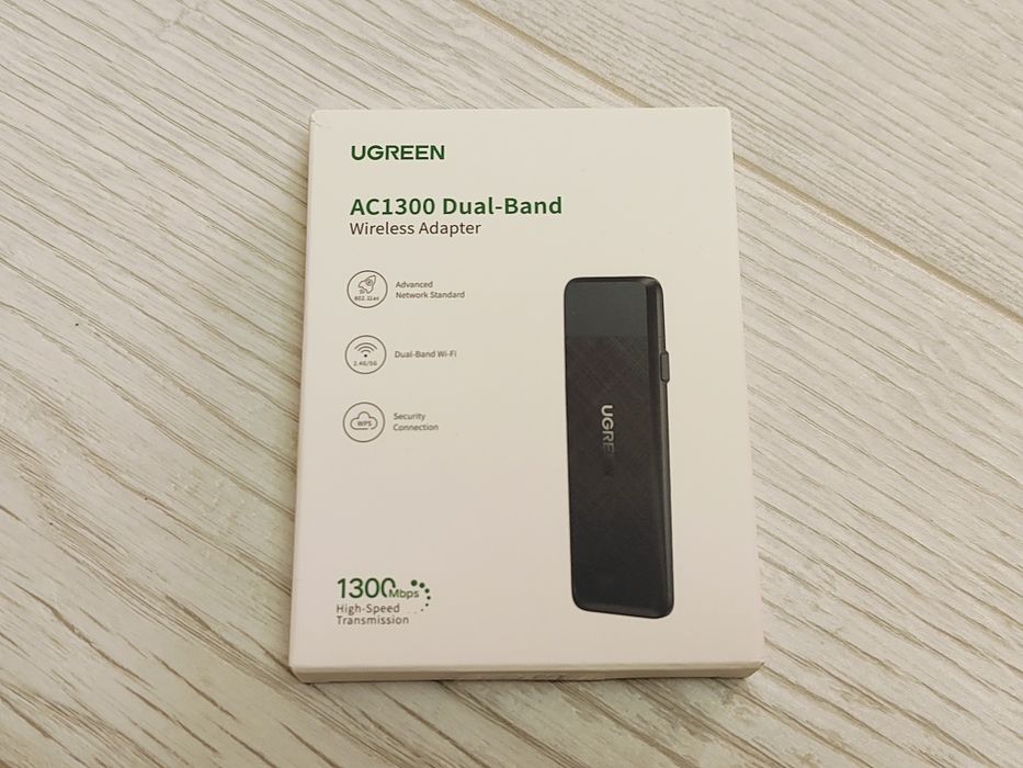 UGREEN WiFi AC1300 5G/2.4G USB адаптер CM492