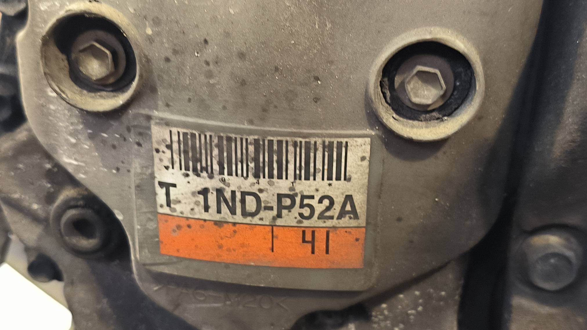 SILNIK KOMPLETNY TOYOTA YARIS I 1ND-P52A 1.4 D4D 75KM