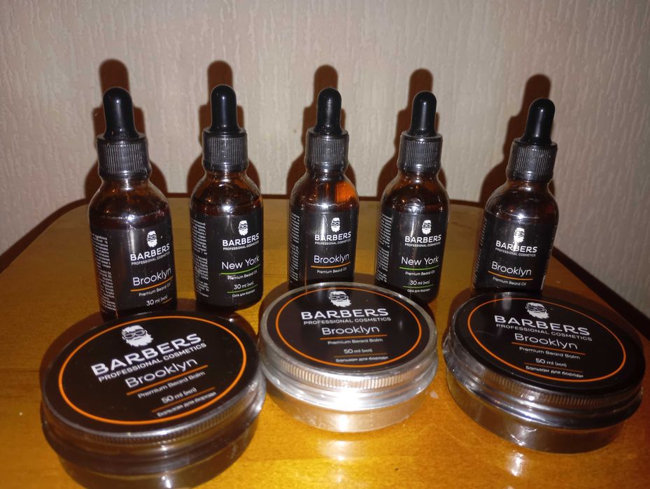 Масло та віск для догляду за бородою