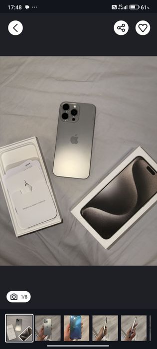 Продам айфон 15 про макс