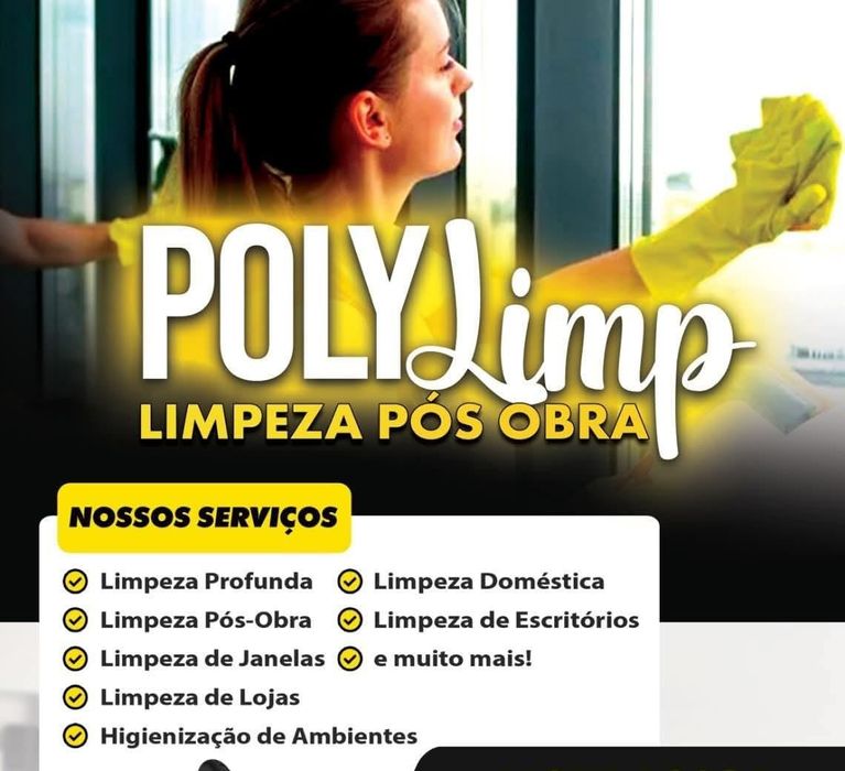 Serviços de limpeza - Casas, Escritórios, Pós-obra