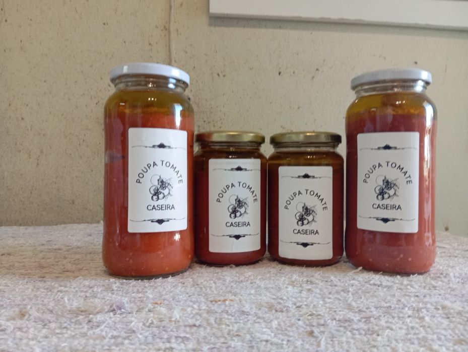 Geleias, Marmeladas, Mel, Mel com Nozes, Piri-piri e Polpa de Tomate