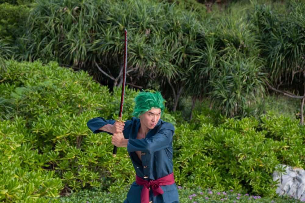 Miecz Katana Roronoa Zoro Enma One Piece Drewniany JT10661BK