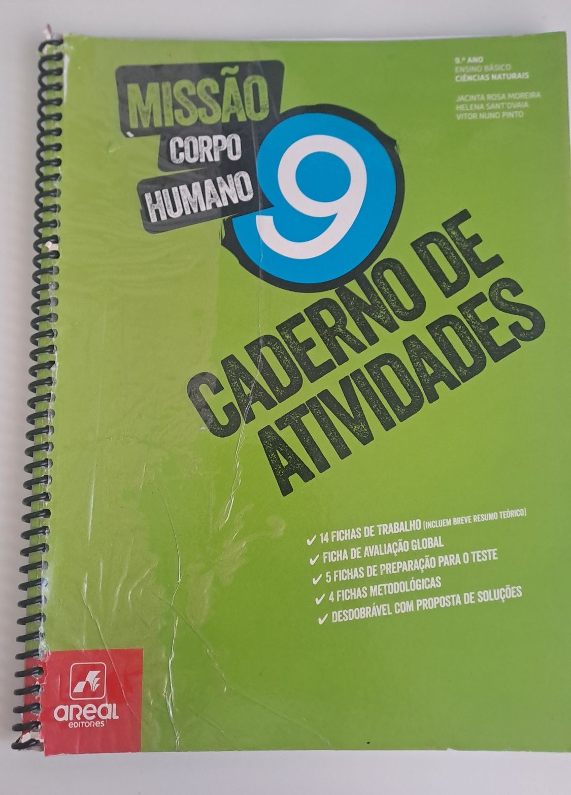 Caderno de actividades 9° ciências naturais