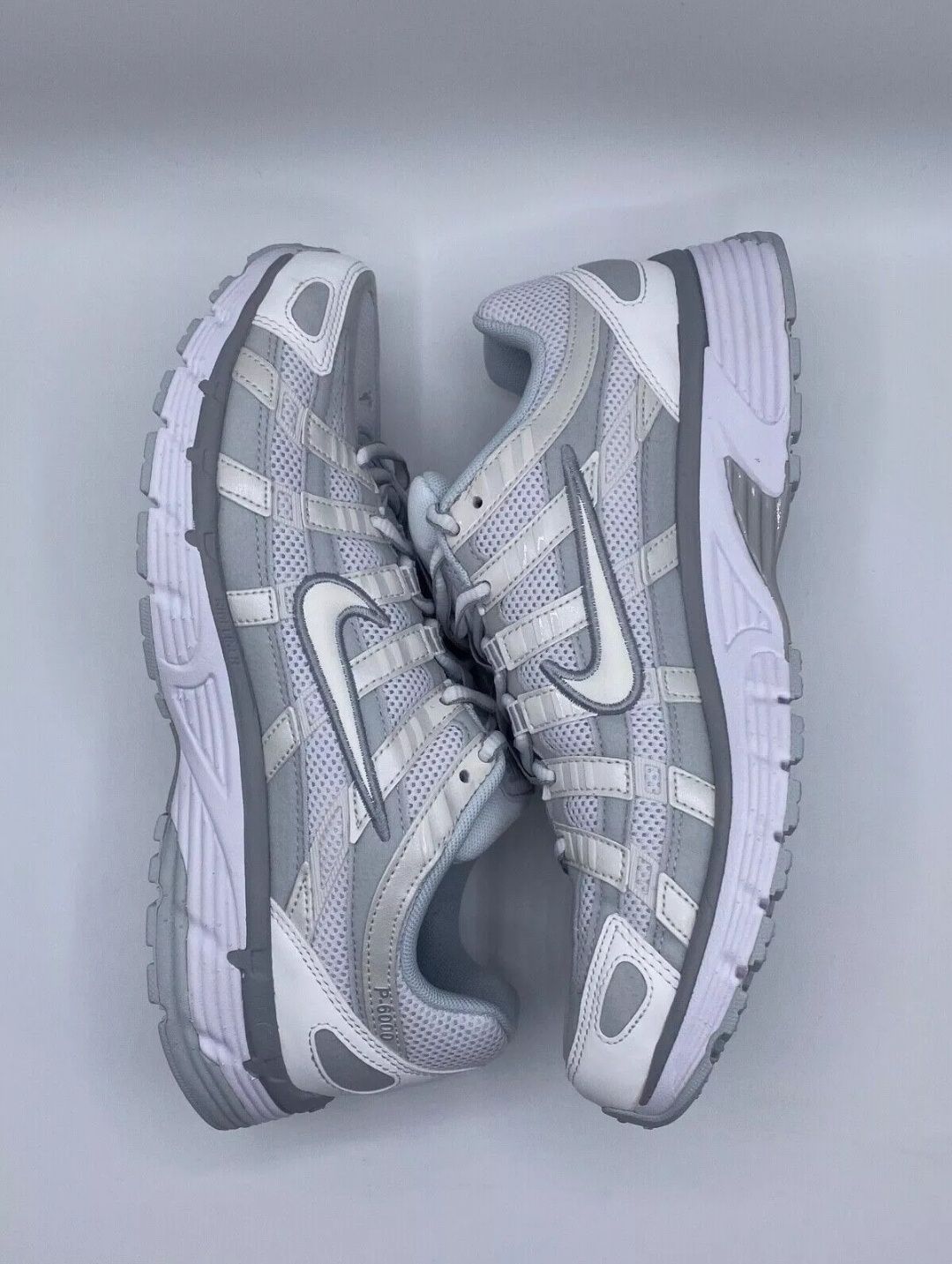100% original Nike P-6000 Shoes Summit White Pure Platinum FV6603-101
